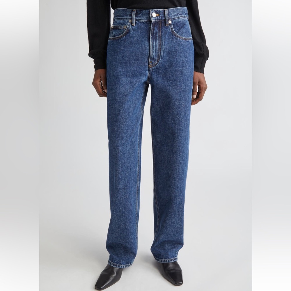 Loulou Studio Relaxed Blue Women's Jeans